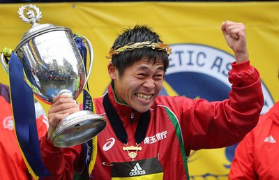 川内優輝がボストンマラソンで優勝